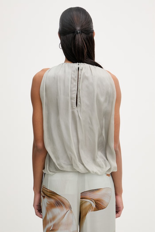 Odzież Isabelle Blanche top damski jedwabny IS26SS.C166.T026 zielony