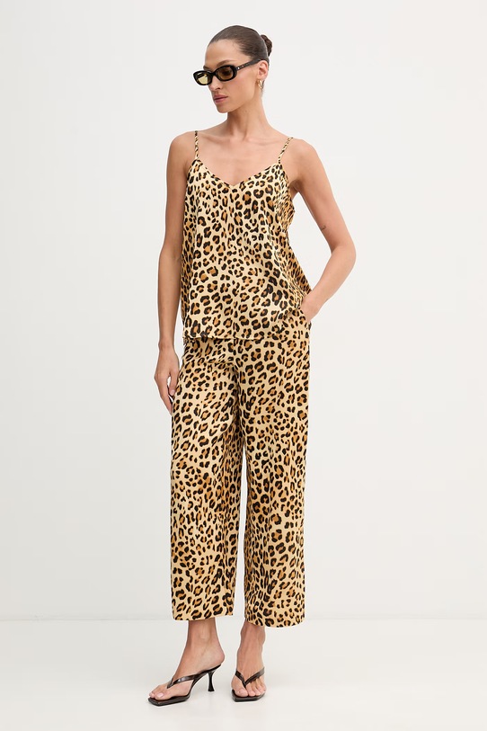 Lola Casademunt top damski LS2615011 beżowy SS26