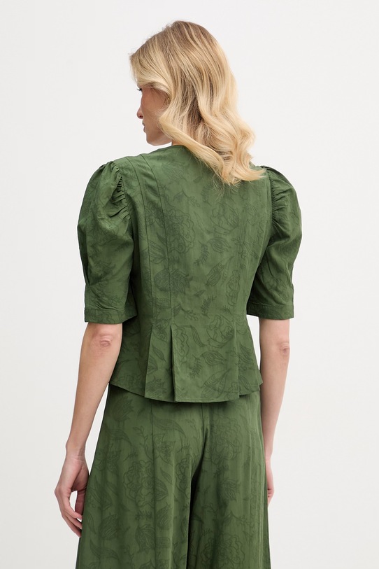 Odzież Hoss Intropia bluzka damska z lyocellem 5873394 zielony