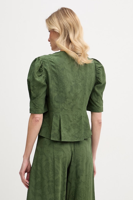 Odzież Hoss Intropia bluzka damska z lyocellem 5873394 zielony