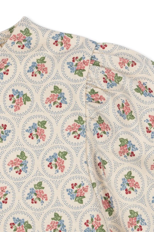 Dječja pamučna bluza Konges Sløjd DREY BLOUSE GOTS KS104289.PreSpring bež