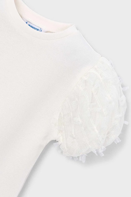 Deklice Otroška bluza Mayoral 3001.6A.Mini.PPY2 bela