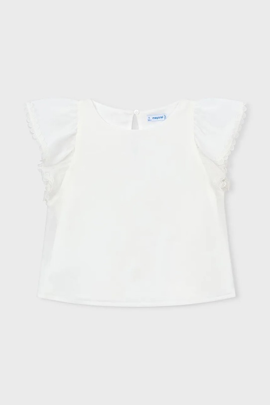 Mayoral bluzka dziecięca 3195.6B.Mini.PPY2 biały SS26