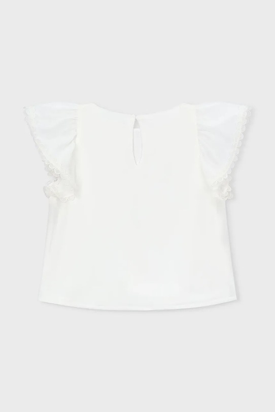 Dziewczynka Mayoral bluzka dziecięca 3195.6B.Mini.PPY2 biały