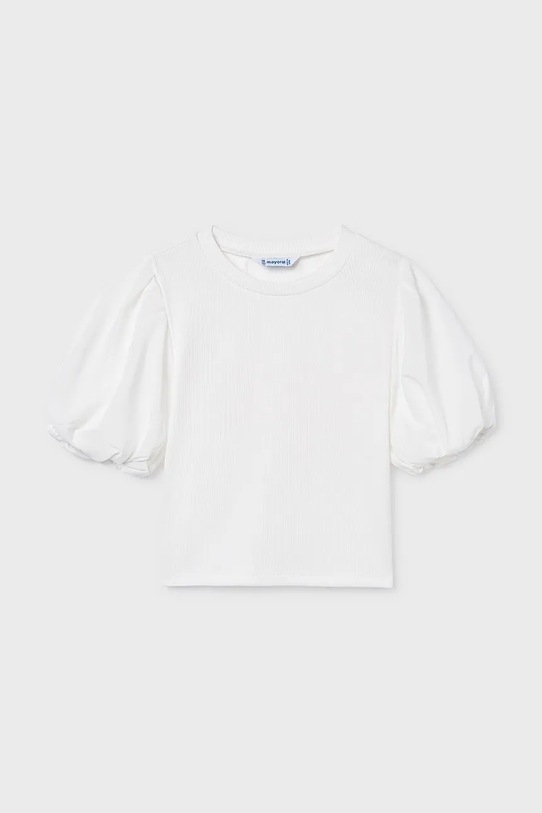 Παιδική μπλούζα Mayoral 6001.8A.Junior.PPY2 λευκό SS26