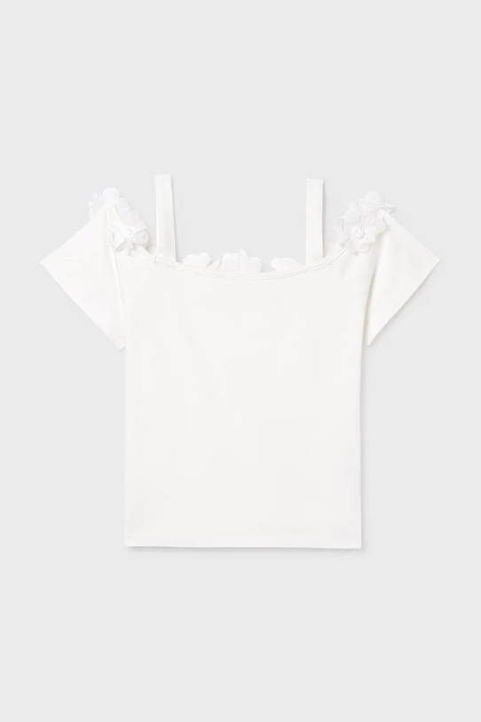 Dziewczynka Mayoral bluzka dziecięca 6003.8B.Junior.PPY2 biały