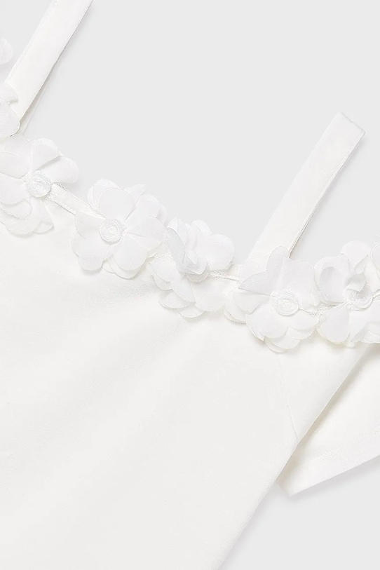 Mayoral bluzka dziecięca biały 6003.8B.Junior.PPY2