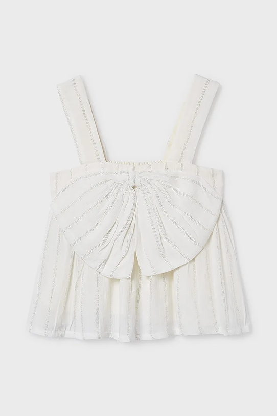 Mayoral bluzka dziecięca 6019.8A.Junior.PPY2 biały SS26