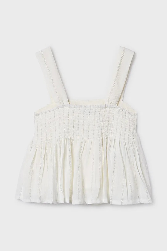 Dziewczynka Mayoral bluzka dziecięca 6019.8A.Junior.PPY2 biały