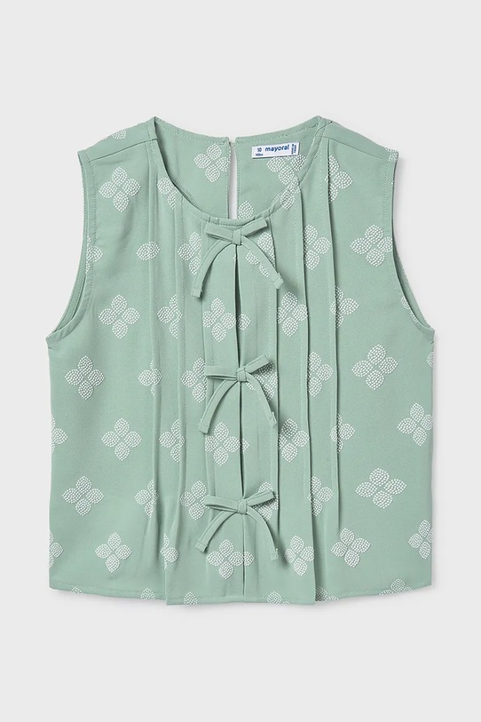 Mayoral bluzka dziecięca 6023.8D.Junior.PPY2 zielony SS26