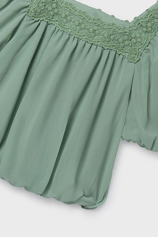 Dziewczynka Mayoral bluzka dziecięca 6156.8A.Junior.PPY2 zielony