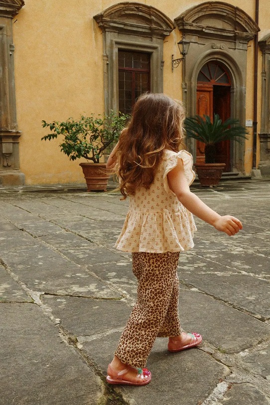 Konges Sløjd bluzka bawełniana dziecięca COCO TOP GOTS KS104745.PPY2