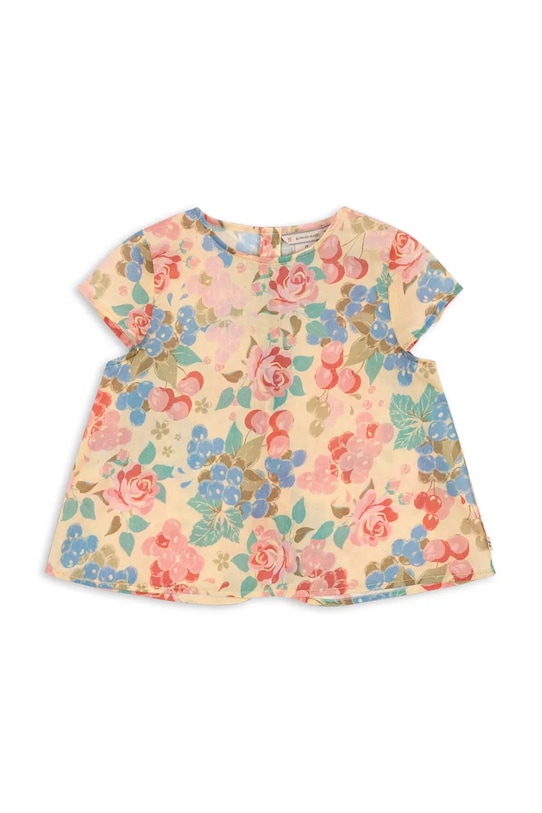 Konges Sløjd bluzka bawełniana dziecięca PACEY TOP GOTS wzorzyste multicolor KS105029.PPY2