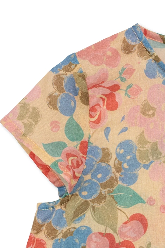 Konges Sløjd bluzka bawełniana dziecięca PACEY TOP GOTS multicolor KS105029.PPY2