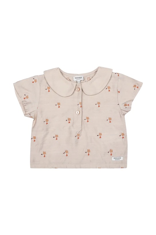 Donsje bluzka dziecięca Nesa Blouse Hummingbirds 4117001 beżowy SS26