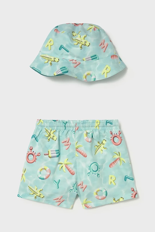 Mayoral szorty kąpielowe dziecięce 1660.3D.Baby.PPY2 niebieski SS26