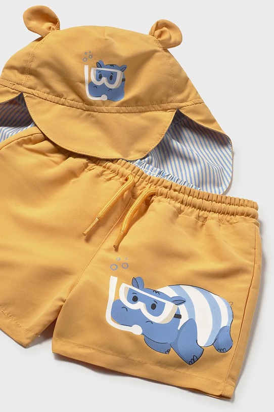 Αγορίστικα Βρεφικό μαγιό Mayoral 1662.3G.Baby.PPY2 πορτοκαλί