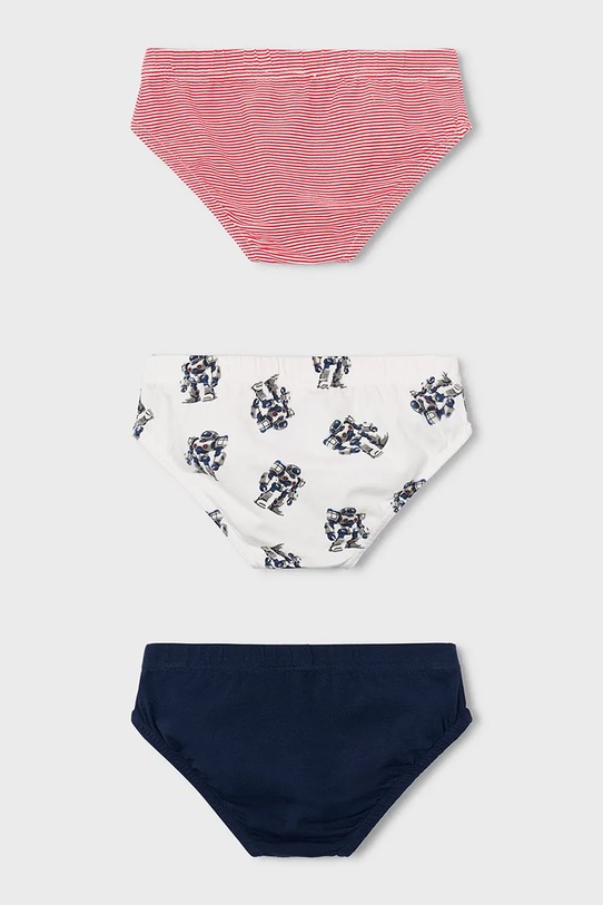 Mayoral slipy dziecięce 3-pack 10168.5E.Mini.PPY2 czerwony SS26