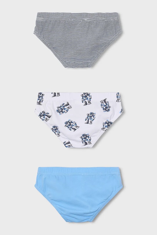 Mayoral slipy dziecięce 3-pack 10168.5E.Mini.PPY2 niebieski SS26