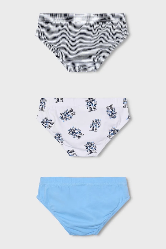 Mayoral slipy dziecięce 3-pack 10168.5E.Mini.PPY2 niebieski SS26