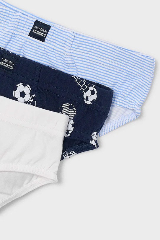 Chłopiec Mayoral slipy dziecięce 3-pack 10168.5E.Mini.PPY2 granatowy