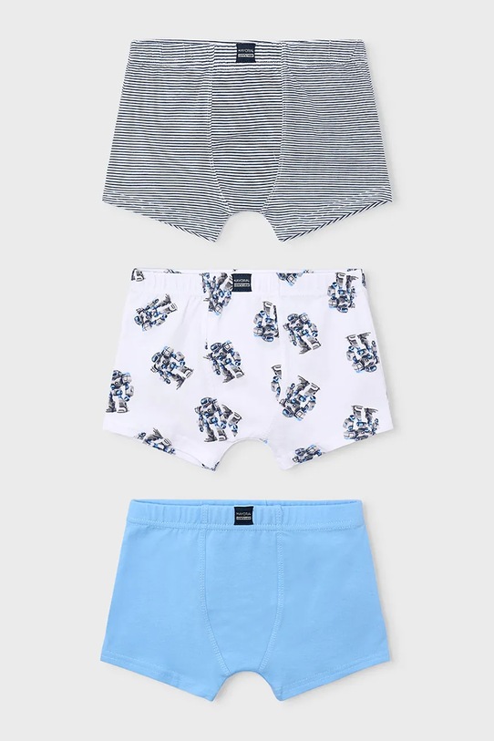 Mayoral boxeri copii 3-pack boxeri albastru 10171.5E.Mini.PPY2