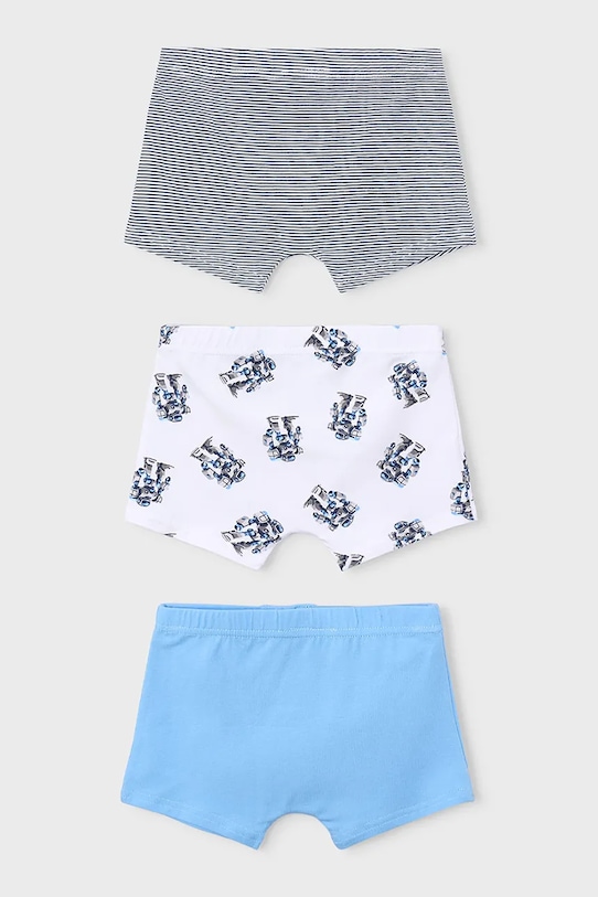 Mayoral boxeri copii 3-pack 10171.5E.Mini.PPY2 albastru SS26