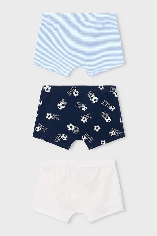 Otroške boksarice Mayoral 3-pack 10171.5E.Mini.PPY2 mornarsko modra SS26