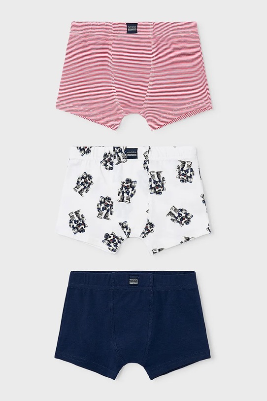 Παιδικά μποξεράκια Mayoral 3-pack εφαρμοστό σορτς μπόξερ σκούρο μπλε 10171.5E.Mini.PPY2