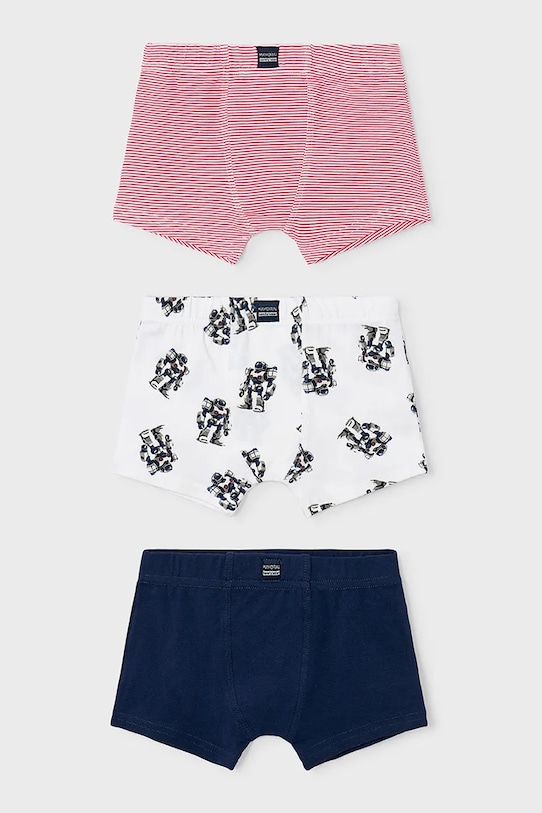 Παιδικά μποξεράκια Mayoral 3-pack εφαρμοστό σορτς μπόξερ σκούρο μπλε 10171.5E.Mini.PPY2
