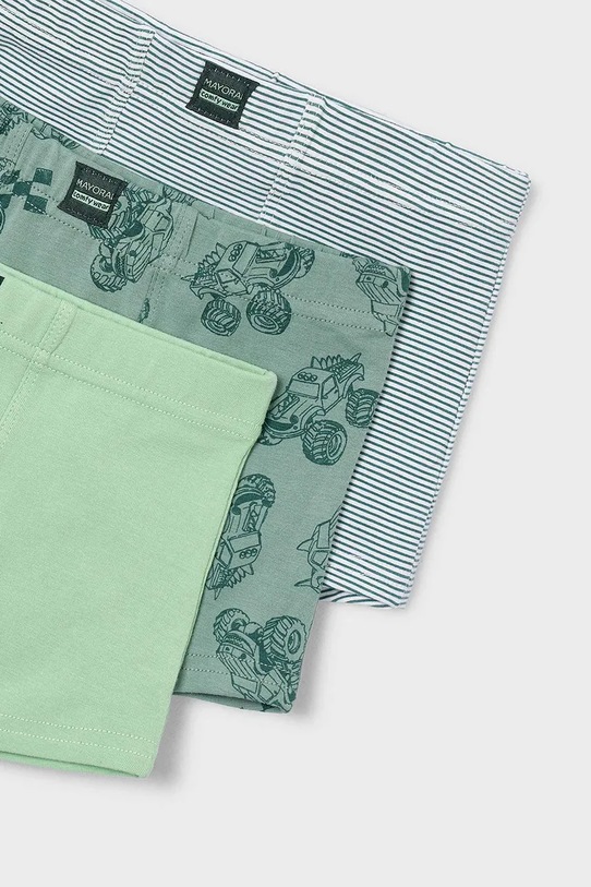 Fiú Mayoral gyerek boxer 3 db 10171.5E.Mini.PPY2 zöld