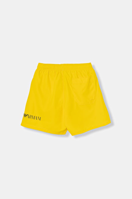 EA7 Emporio Armani szorty kąpielowe dziecięce 7B000341.AF13049 żółty SS26