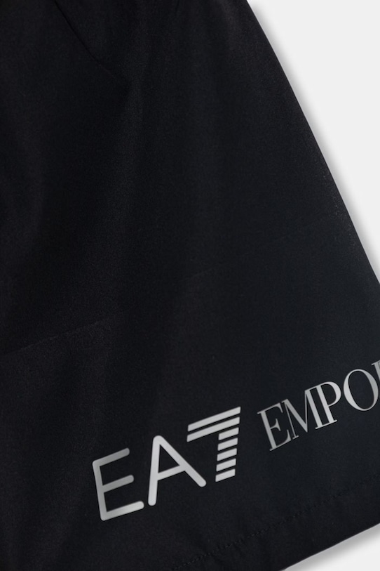 Chlapec EA7 Emporio Armani detské plavkové šortky 7B000341.AF13049 čierna