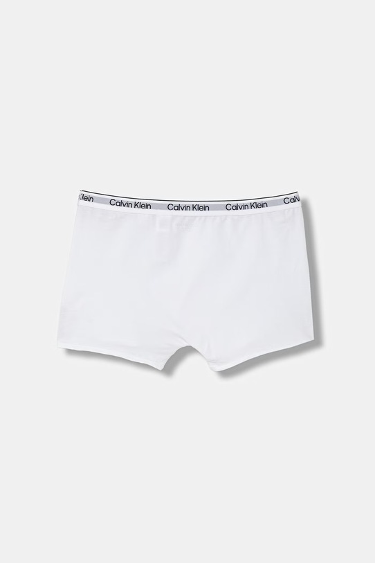 Chłopiec Calvin Klein Underwear bokserki dziecięce bawełniane z elastanem 2-pack B70B700506.PPY2 biały