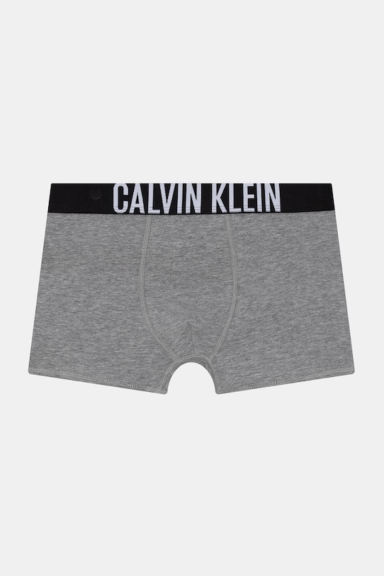 Calvin Klein Underwear bokserki dziecięce bawełniane z elastanem 2-pack B70B700509.PPY2 szary SS26