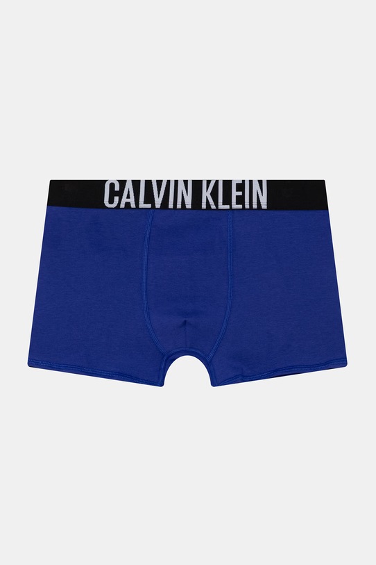 Chłopiec Calvin Klein Underwear bokserki dziecięce bawełniane z elastanem 3-pack B70B700510.PPY2 niebieski