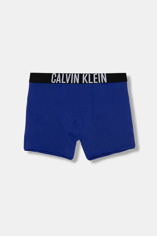 Chłopiec Calvin Klein Underwear bokserki dziecięce bawełniane z elastanem 2-pack B70B700512.PPY2 granatowy