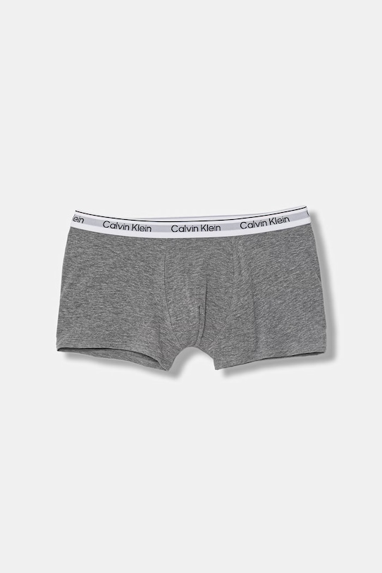 Calvin Klein Underwear bokserki dopasowane dziecięce bawełniane z elastanem 7-pack B70B700516.PPY2 szary SS26