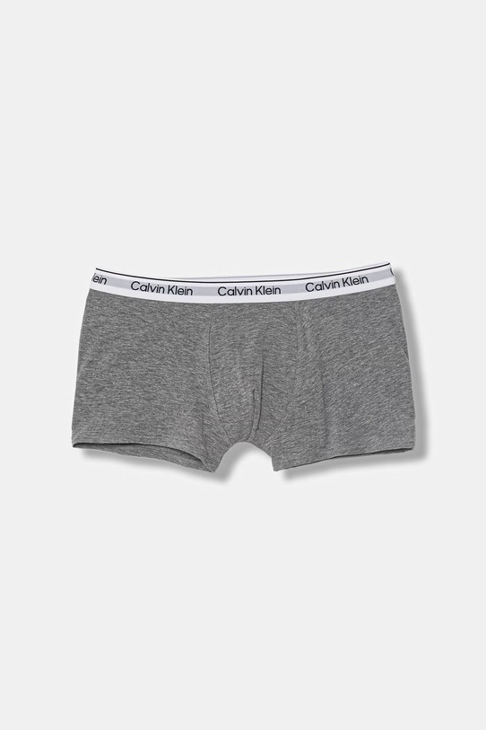 Calvin Klein Underwear bokserki dopasowane dziecięce bawełniane z elastanem 7-pack B70B700516.PPY2 szary SS26