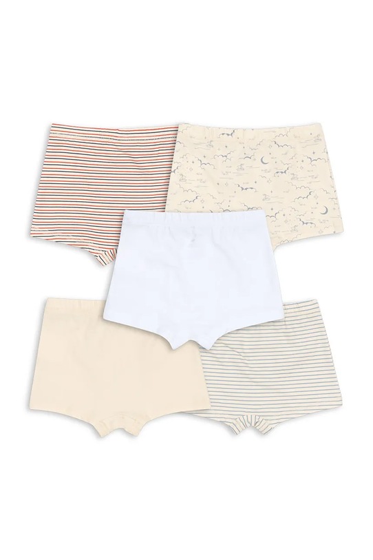 Konges Sløjd bokserki dziecięce BASIC 5 PACK BOY BOXERS GOTS 5-pack KS104671.PPY2 multicolor SS26