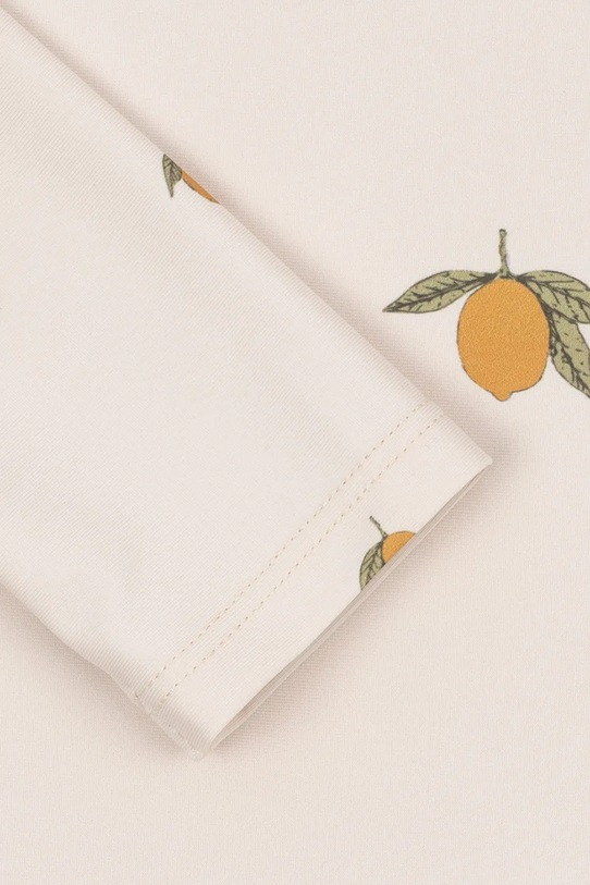 Detské tričko s dlhým rukávom na kúpanie Konges Sløjd ASTER SWIM BLOUSE GRS béžová KS104645.PPY2