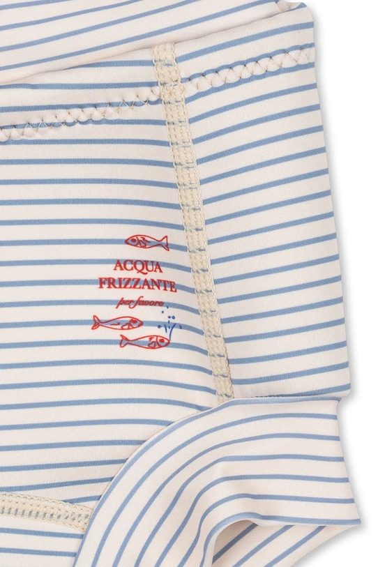 Chłopiec Konges Sløjd kąpielówki niemowlęce BOBBI SWIM SHORTS KS104703.PPY2 niebieski