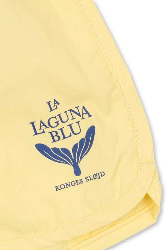 Konges Sløjd szorty kąpielowe dziecięce POMIO SWIM SHORTS GRS KS105041.PPY2 żółty