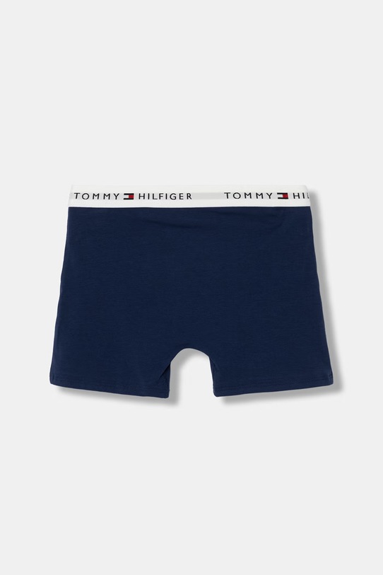 Tommy Hilfiger bokserki dziecięce bawełniane z elastanem 2-pack niebieski UB0UB00548.PPY2