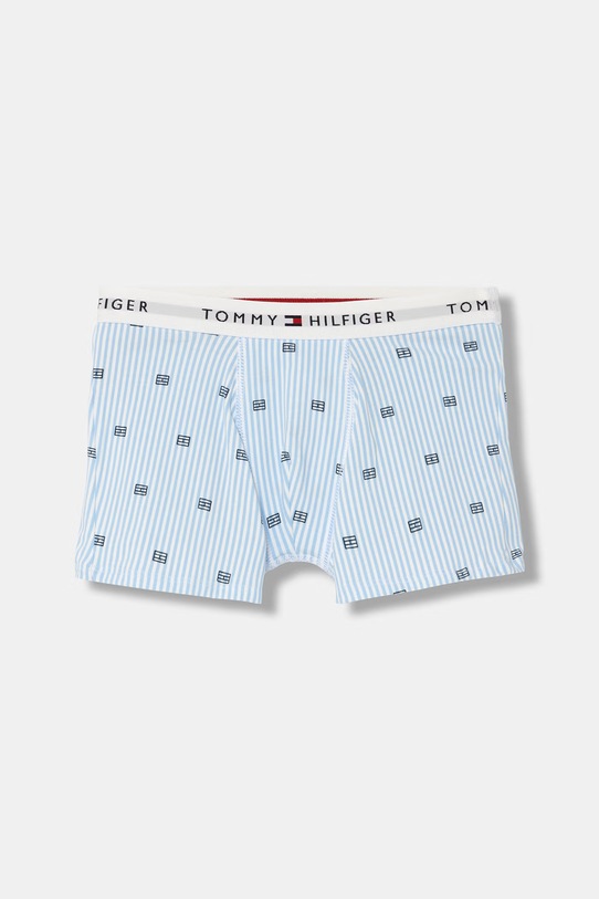 Tommy Hilfiger bokserki dziecięce bawełniane z elastanem 2-pack UB0UB00550.PPY2 niebieski SS26