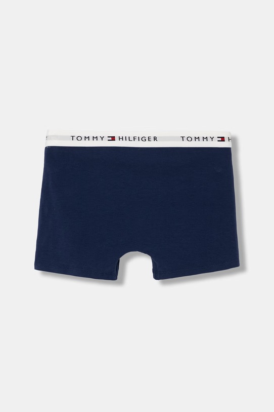 Tommy Hilfiger bokserki dziecięce bawełniane z elastanem 2-pack niebieski UB0UB00550.PPY2