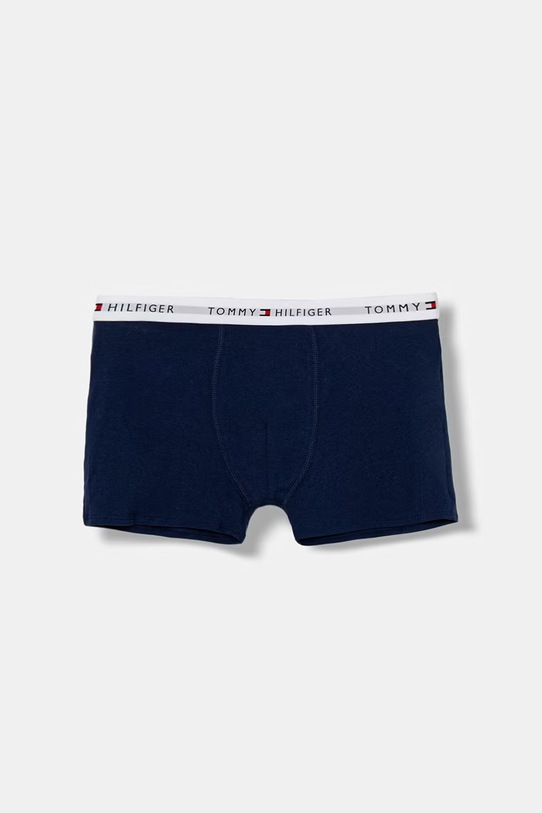 Chlapec Tommy Hilfiger boxerky detské s bavlnou 3-pak UB0UB00573.PPY2 sivá