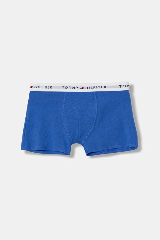 Băieți Tommy Hilfiger boxeri pentru copii, cu bumbac pachet de 3 UB0UB00573.PPY2 albastru