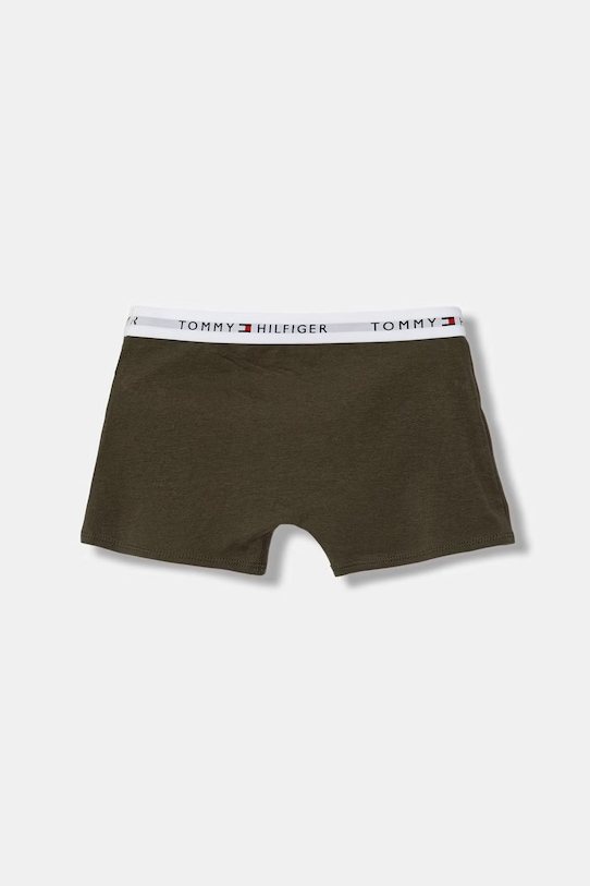 Tommy Hilfiger boxeri pentru copii, cu bumbac pachet de 3 UB0UB00573.PPY2 bleumarin