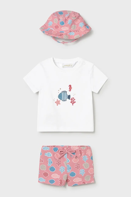 Βρεφικό μαγιό Mayoral Newborn 1617.1M.Newborn.PPY2 ροζ SS26